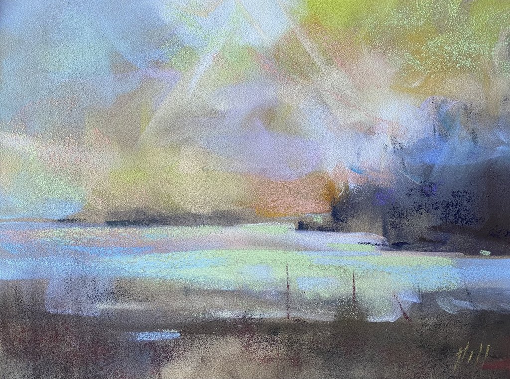 Fog Glides in Silence