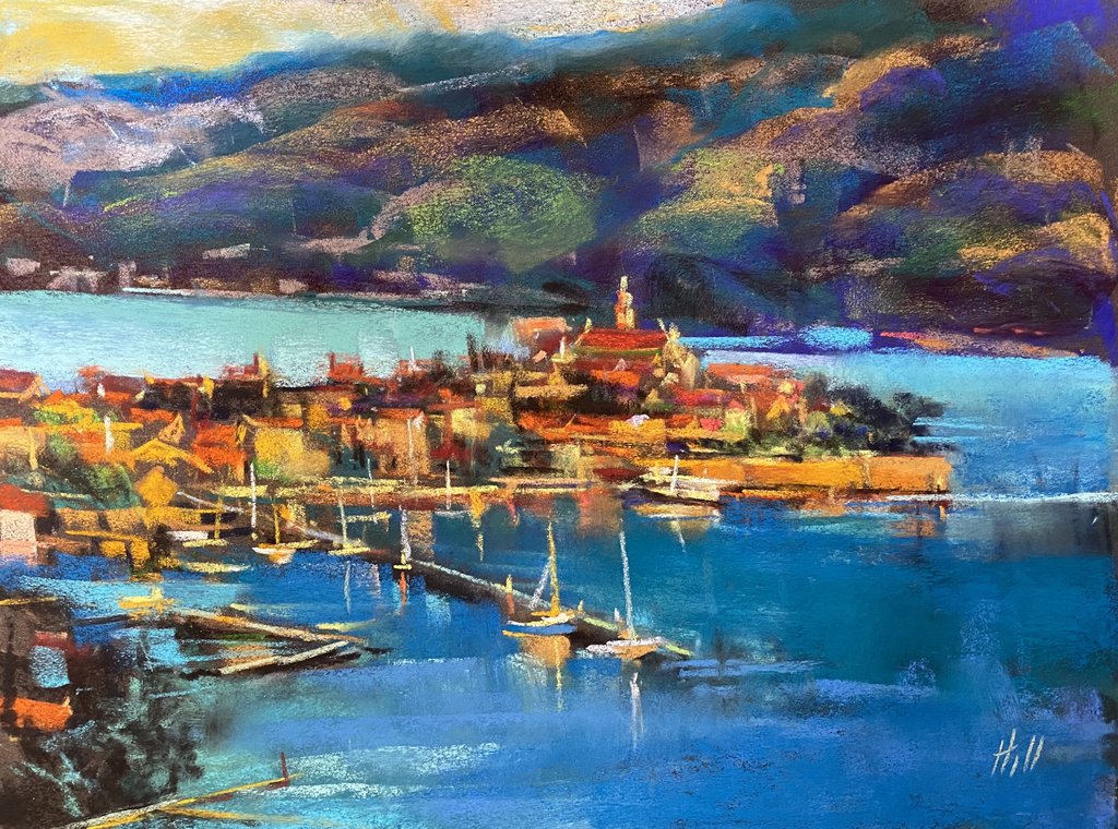 Korcula Harbor at Daybreak