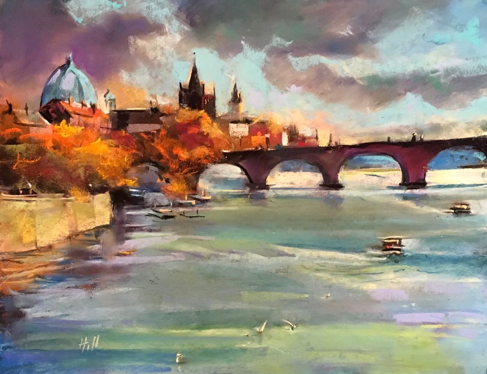 Autumn Evening, Prague