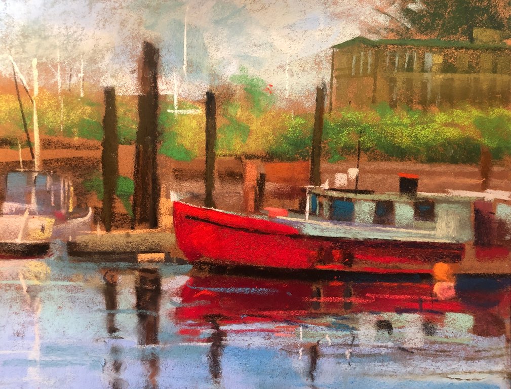 Red Boat at Lovric's Marina