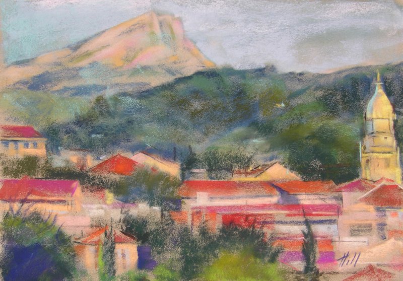 Mt. St. Victoire, near Degas' Studio